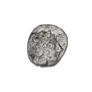 drachma, Pantikapaion, protoma of a griffin (iconographic), ears of corn, head of Apollo