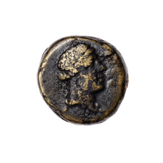 Bronze coin from Pantikapaion, Cimmerian Bosporus (1st quarter of the 1st century BC, 95–65 BC),