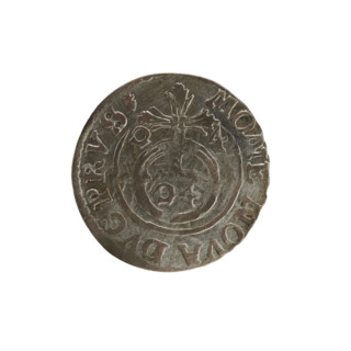 one-and-a-half, cross (iconographic), orb of reign (iconographic), George William Hohenzollern