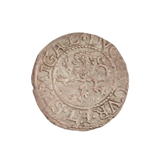 szelag, Gotard Kettler (Duke of Courland and Semigallia; 1561–1587), emblems, monogram under a