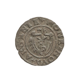 szelag, Gotard Kettler (Duke of Courland and Semigallia; 1561–1587), emblems, monogram under a