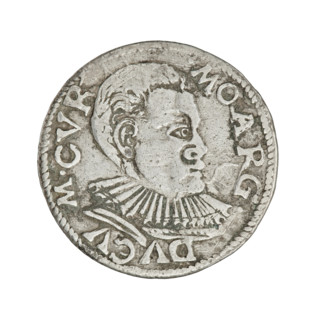 Trojak (with a bust of Frederick Kettler), Frederick Kettler (Duke of Courland and Semigallia;