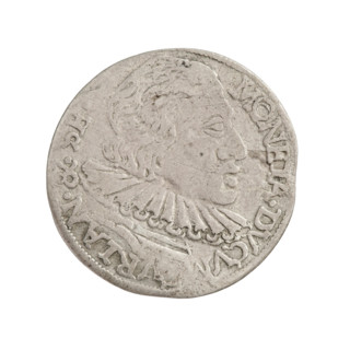 Trojak (with a bust of Wilhelm Kettler), Friedrich Kettler (Duke of Courland and Semigallia;