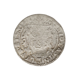 One-and-a-half; Frederick Casimir Kettler (Duke of Courland and Semigallia; 1682–1698). Obverse: