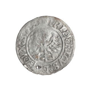 grosz, Frederick II (Duke of Brzeg-Legnica; 1480–1547); obverse: Silesian eagle and inscription