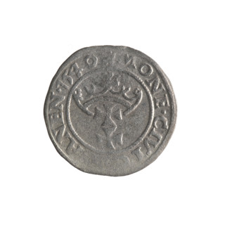 Gdansk szelag, Sigismund I the Old (King of Poland; 1506–1548). Obverse: Eagle of Royal Prussia, in