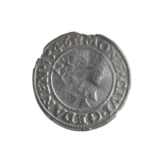 Gdansk szelag, Sigismund I the Old (King of Poland; 1506–1548). Obverse: Eagle of Royal Prussia; in