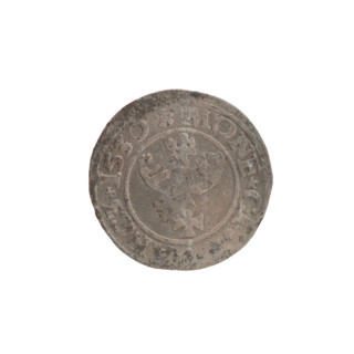 Gdansk szelag, Sigismund I the Old (King of Poland; 1506–1548), Jagiellon dynasty; silver coin,