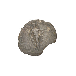 Denarius, Trajan (53–117; Roman emperor 98–117). Obverse: head of Trajan in a laurel wreath facing