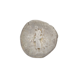 Denarius, Hadrian (76–138; Roman emperor 117–138). Obverse: bust of Hadrian right, laurel wreath;