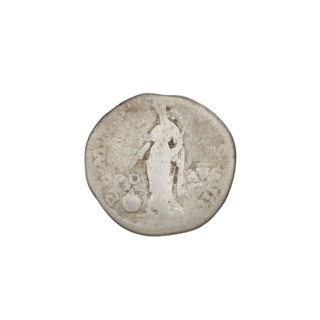 Denarius, Hadrian (76–138; Roman emperor 117–138). Obverse: Bust of Hadrian with laurel wreath