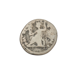 Denarius, Hadrian (76–138; Roman emperor 117–138). Obverse: Bust of Hadrian with laurel wreath