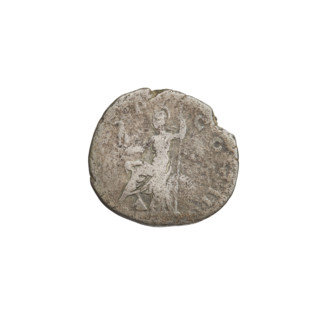 Denarius, Hadrian (76–138; Roman emperor 117–138). Obverse: Bust of Hadrian with laurel wreath