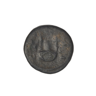 Quarter (coin) of Hadrian (76–138; Roman emperor 117–138). Obverse: bust of Hadrian right wearing