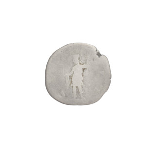 Denarius, Hadrian (76–138; Roman emperor 117–138). Obverse: head of Hadrian in laurel wreath facing