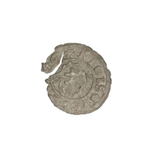 Crown coin, Sigismund I the Old (King of Poland; 1506–1548). Obverse: Polish crowned eagle; rim