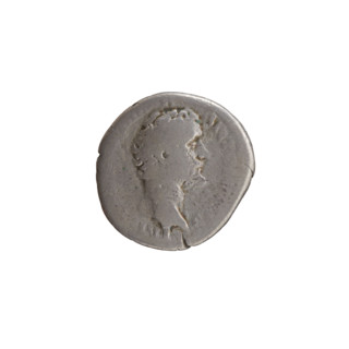 Denarius, Antoninus Pius (86–161; Roman emperor 138–161), issuer. Obverse: Head of Antoninus Pius