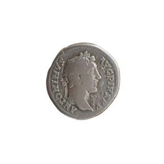 Denarius of Antoninus Pius (86–161; Roman emperor 138–161), ca. 145–161. Obverse: head of Antoninus