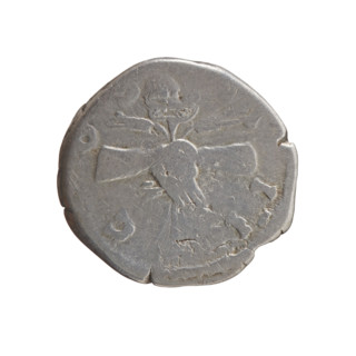 Denarius of Antoninus Pius (86–161; Roman Emperor 138–161), c. 145–161. Obverse: Head of Antoninus