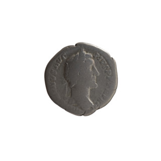 Denarius, Antoninus Pius (86–161; Roman emperor 138–161), issuer. Obverse: Head of Antoninus Pius