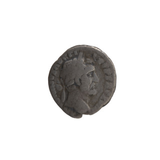 Denarius, Antoninus Pius (86–161; Roman emperor 138–161). Obverse: Head of Antoninus Pius in a