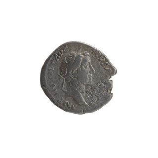 Denarius, Antoninus Pius (86–161; Roman emperor 138–161), issuer: Antoninus Pius. Obverse: head of