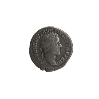 Denarius, Antoninus Pius (86–161; Roman emperor 138–161) (issuer). Obverse: head of the emperor in