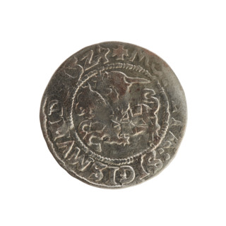 Lithuanian half-grosz, a possible forgery; Sigismund I the Old (King of Poland, 1506–1548); Polish
