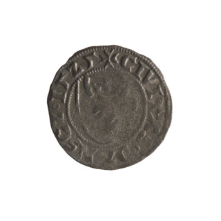 Gdansk szelag, Sigismund I the Old (King of Poland; 1506–1548). 1525. Polish coin. Obverse: Crowned