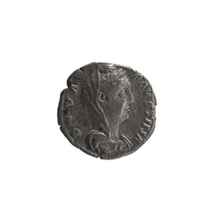 Denarius, posthumous issue for Faustina the Elder (98–141; Roman empress 138–141), Emperor