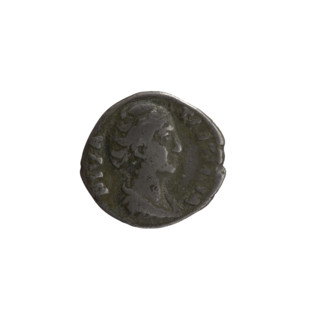 Denarius, posthumous issue for Faustina the Elder (98–141; Roman empress 138–141), struck under