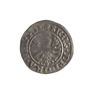 Gdansk szelag, Sigismund I the Old (King of Poland; 1506–1548). Polish coin (1530). Obverse: Eagle