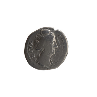 Denarius, posthumous issue for Faustina the Elder (98–141; Roman empress 138–141); issuer Antoninus