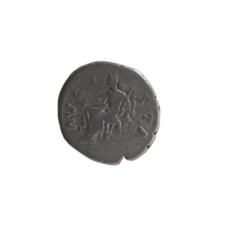 Denarius, posthumous issue for Faustina the Elder (98–141; Roman empress 138–141), issuer Antoninus