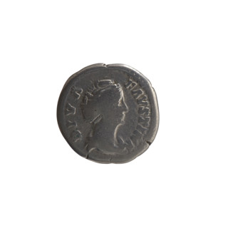 Denarius, posthumous issue of Faustina the Elder (98–141; Roman empress 138–141), issuer Antoninus