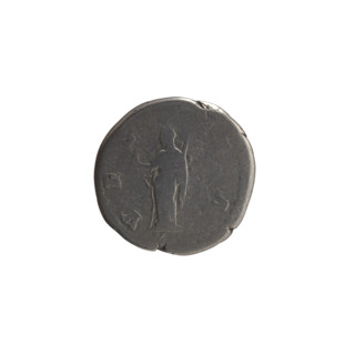 Denarius, posthumous issue for Faustina the Elder (98–141; Roman empress 138–141), during reign of