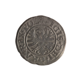Gdansk szelag, Sigismund I the Old (King of Poland; 1506–1548). Silver coin (szelag), 1531.