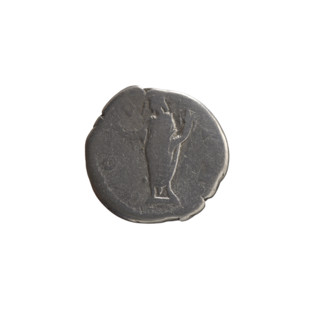 Denarius, Marcus Aurelius (121–180; Roman emperor 161–180), issued under Antoninus Pius (86–161;