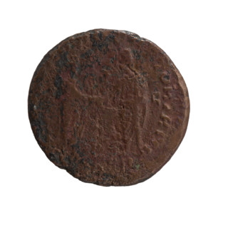 Dupondius/as depicting Marcus Aurelius (121–180; Roman emperor 161–180) and Lucius Verus (130–169).
