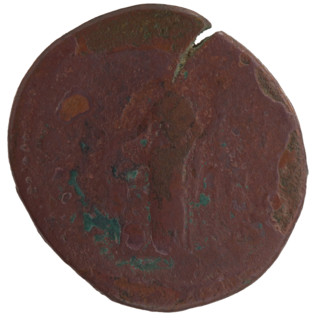 Sestertius of Marcus Aurelius (121–180; Roman emperor 161–180), issuer Marcus Aurelius. Obverse: