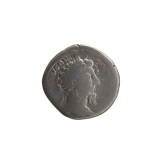 Denarius, Marcus Aurelius (121–180; Roman emperor 161–180), issuer Marcus Aurelius; obverse: head