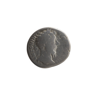 Denarius, Marcus Aurelius (121–180; Roman emperor 161–180), issuer: Marcus Aurelius; obverse: Head