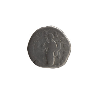 Denarius of Marcus Aurelius (121–180; Roman emperor 161–180), obverse: head of Marcus Aurelius with