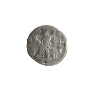 Denarius, Marcus Aurelius (121–180; Roman emperor 161–180), 170–171. Obverse: Head of Marcus