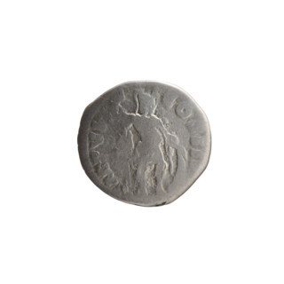 Denarius of Marcus Aurelius (121–180; Roman emperor 161–180), 171–172. Obverse: Head of Marcus