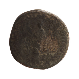 Sestertius of Marcus Aurelius (121–180; Roman emperor 161–180), issuer. Obverse: Head of Marcus
