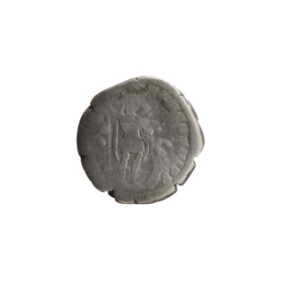 Denarius of Marcus Aurelius (121–180; Roman emperor 161–180), 177–178. Obverse: Head of Marcus