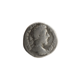 Denarius, Marcus Aurelius (121–180; Roman emperor 161–180), issuer; obverse: Head of Marcus