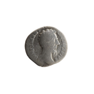 Denarius, Marcus Aurelius (121–180; Roman emperor 161–180), posthumously issued in the name of