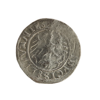 Lithuanian half-grosz, Sigismund I the Old (King of Poland; 1506–1548). Polish coin (Jagiellon